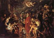 Peter Paul Rubens The Adoration of the Magi 1608 and 1628-1629 oil painting artist